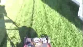 Suzuki powered Toro SR4 mowing [upl. by Ayaros]