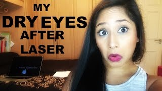 DRY EYES AFTER MY EYE LASER SURGERY LASIK  2 YEARS ON [upl. by Tom]