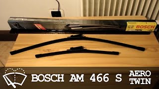 BOSCH AeroTwin AM 466 S  Wiper Blades for Fiat punto EVO [upl. by Nisa]