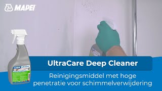 Schimmel verwijderen  UltraCare Deep Cleaner reiniger [upl. by Alahc]