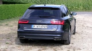 2016 Audi A6 Avant 30 TDI 272 HP TEST DRIVE [upl. by Mascia]