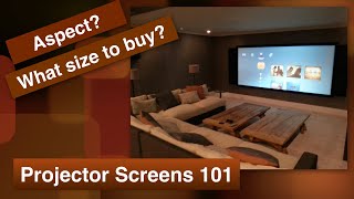 Projector Screens What to look for and avoid [upl. by Ginger659]