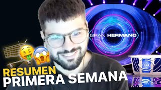 SEMANA 1 DE GRAN HERMANO ARGENTINA LLANTO CONFLICTO SEDUCCIÓN Y MALA COMPRA  Twitch [upl. by Anairb]