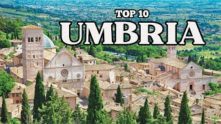 Top 10 dei Luoghi più Belli dellUMBRIA  Guida di Viaggio [upl. by Delahk496]