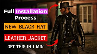 RDR2  Get Leather Jacket Black And Hat In RDR2  PrinSanity [upl. by Mitzl]