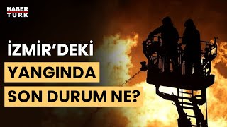 İzmirde 2 ilçede yangın sürüyor İzmirde rüzgar etkisini kaybetti mi [upl. by Siblee]