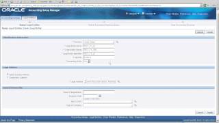 Create Calendar and Accounting setups Oracle apps R12 Part 01 [upl. by Hubert762]