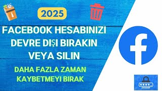 Facebook Hesabı Nasıl Silinir 2024  Facebook Hesap Kapatma Silme 2024 [upl. by Warms]