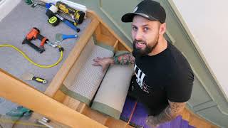 How To Install Custom Carpet Stair Runner  Step By Step Installation [upl. by Kernan]