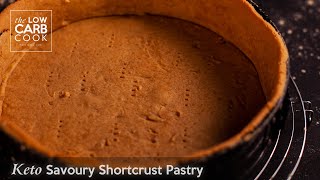 The Best Keto Low Carb Savoury Shortcrust Pastry Keto LowCarb Pastry [upl. by Mcadams815]