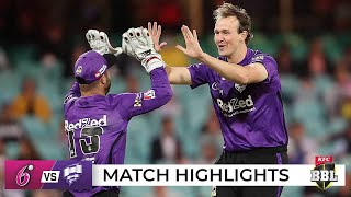 Wade Short lead way as Hobart power past Sixers  BBL11 [upl. by Haem]