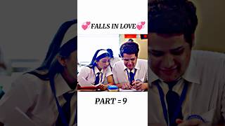 School Love Story 😘💞🙈  Part 9 ❤️ Cute Love Story 🥰 schoollovestory lovestory love shorts [upl. by Princess158]