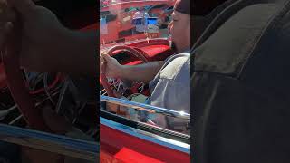 1963 Chevy Impala Convertible 🤩lowrider fyp cruising carshow [upl. by Mancino941]