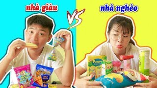 Con Nhà Giàu Con Nhà Nghèo Kẹo Dồi Lề Đường và Tokbokki Thượng Hạng  Búp Bê Chibi [upl. by Anallij]