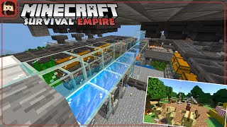 Mega Gold Farm STORAGE  Military Camp Survival Empire S1 EP15 Minecraft Survival Lets Play [upl. by Guadalupe]