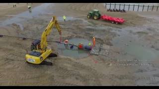 Export Cable Pull in at the Burbo Bank Offshore Windfarm Extension [upl. by Ferino]