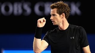 Andy Murray Vs Milos Raonic  AUSTRALIAN OPEN SEMIFINAL 29 JANUARY 2016 [upl. by Anaoj]