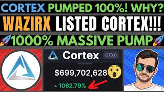 Cortex Coin Price Prediction  CTXC Coin Price Prediction  Why CTXC Coin HAS PUMPED 200 ctxc [upl. by Clancy676]