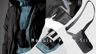 ALPAKA MODULAR PHONE SLING  Is This Sling Can be Attached to Anything  Backpackingvol141 [upl. by Eniron367]