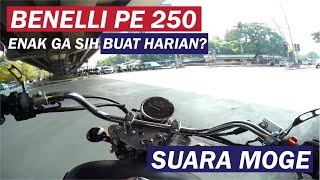 MOTOR 250 SUARA MOGE  REVIEW BENELLI PATAGONIAN EAGLE 250 [upl. by Aynatan]