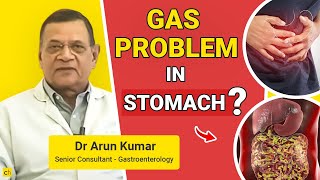 1 minute solution for Gas Problem in stomach by Dr Arun Kumar Gas And Gas Pain Credihealth [upl. by Neeuq]