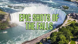 The Best Drone Shots of Niagara Falls  Aerial Wonders of Nature [upl. by Gerkman15]