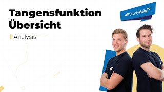 Tangens  Tangensfunktion  Grundlagen inkl Ableiten  Trigonometrische Funktionen  StudyHelpTV [upl. by Susanetta887]