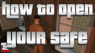 GTA V Online  How To Open Your Office Safe And Gun Locker Custom Weapon Loadout [upl. by Bennie245]