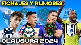 ✅🔥¡LLEGAN 14 NUEVOS FICHAJES DINENNO A RAYADOS LEO SUAREZ A SANTOS SALCEDO REGRESA A JUAREZ 2024 [upl. by Bezanson]