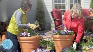 ASK MARTHA Container Gardening  Home HowTo Series  Martha Stewart [upl. by Ali]