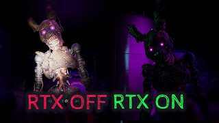 FNAF Security Breach Modded RTX  Burntrap ENDING [upl. by Offen]