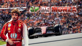 Charles Leclerc à Monza avec Ferrari  Préparation pour le Grand Prix dItalie 2024 [upl. by Enimsaj563]