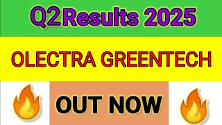 OLECTRA GREENTECH Q2 results 2025  OLECTRA GREENTECH results today  OLECTRA GREENTECH Share News [upl. by Ferino]