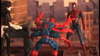 VENOM VS CARNAGE SYMBIOTE WAR MARVEL STOP MOTION [upl. by Barris]