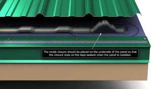 How to install Unions MasterRib metal roofing panels [upl. by Adnalay]