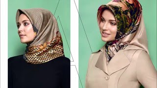 Armine Yeni Sezon Eşarp Bağlama Stilleri Muslima Scarf Style [upl. by Akinimod]