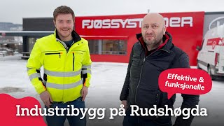 Effektive og funksjonelle industribygg på Rudshøgda [upl. by Minton434]