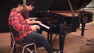 Suzumiya Haruhi Medley  Piano Duet Animenz  TehIshter [upl. by Assirralc904]