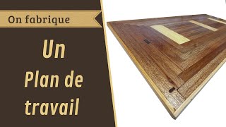 Comment faire un plan de travail avec du bois de récupération [upl. by Eneloj]