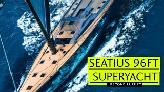 Tour the 96ft carbon superyacht Seatius from Southern Wind  Yachting World [upl. by Anerec159]