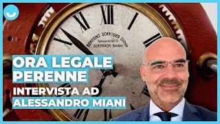 Ora legale tutto lanno ne parliamo con Alessandro Miani presidente della Sima [upl. by Nylauqcaj240]