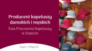 Produkcja kapeluszy Ewa Pracownia Kapeluszy Sopot [upl. by Lyssa145]