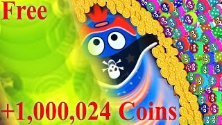 Wormateio Free 1000024 Coins From Wormateio Gameplay Im so Lucky [upl. by Heiner491]