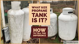 What size of propane tank is it and what does it hold 100 gallon or 100 pound propane tank [upl. by Eidroj]