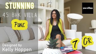 45 BHK Yoo Villas Pune  Best Luxury Villas Bungalows Homes Sale India  High End Furnished Villas [upl. by Westhead712]