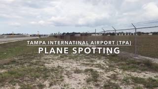 Tampa International Airport Plane Spotting With ATC and flight Information [upl. by Elita]