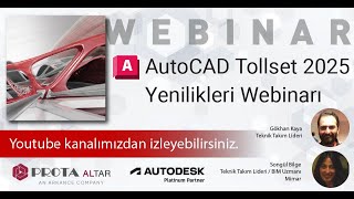 AutoCAD 2025 Yenilikleri Webinarı [upl. by Lolly]