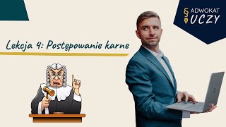 Lekcje WOSu Postępowanie karne  Matura 2024 [upl. by Beatriz]