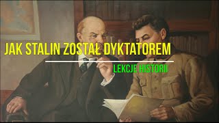 Jak Stalin został dyktatorem ZSRS Stalina 18 [upl. by Wallache739]