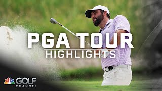 2024 FedEx St Jude Championship Round 1  PGA Tour Highlights  Golf Channel [upl. by Ocihc610]